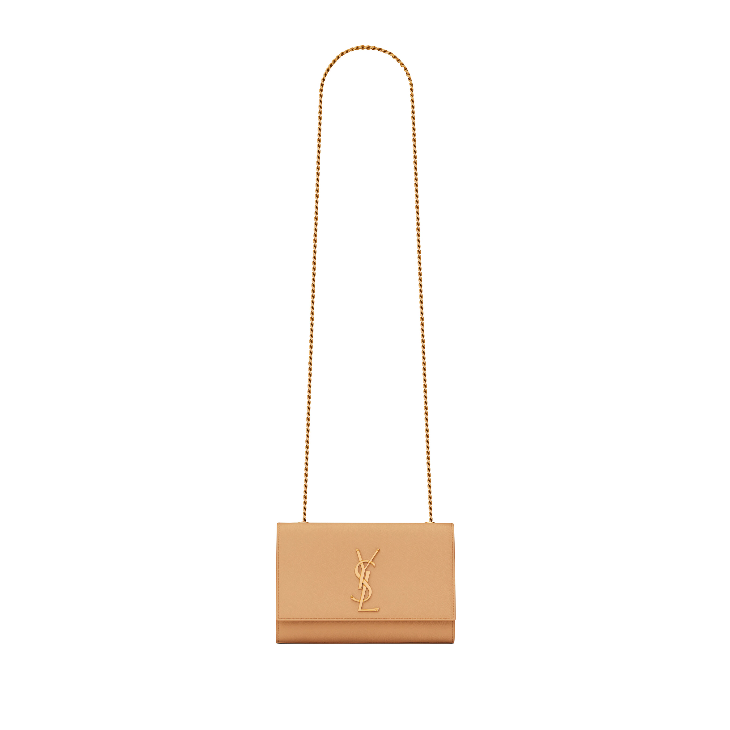 YSL KATE SMALL IN GRAIN DE POUDRE EMBOSSED LEATHER 469390BOW0W7019 (20*12.5*5cm)